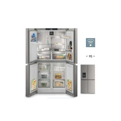 Liebherr Frigorifero side by side FrenchDoor a libera installazione MBsddi 9058 finitura inox/argento da 91 cm