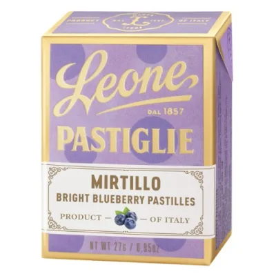 LEONE PASTIGLIE MIRTILLO 27G
