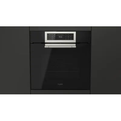 Fulgor Forno pirolitico con funzione Pizza FCLPO 6215 P TEM BK finitura vetro nero da 59 cm