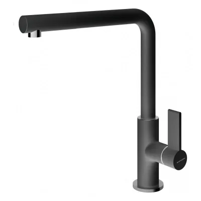 PRONTA CONSEGNA - Barazza Miscelatore monocomando UNIQUE TWO 1RUBUN2 finitura nero - IN PROMOZIONE FINO AL 5/09