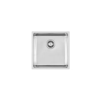 PRONTA CONSEGNA - Foster Lavello una vasca 2156 050 finitura acciaio inox da 44x44 cm