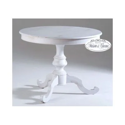 Tavolo Rotondo Allungabile PROVENCE 3 Shabby Chic