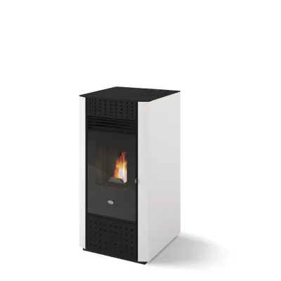Eva Calòr Stufa a pellet IRMA 901689800 finitura bianco