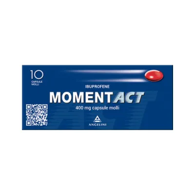 MOMENTACT 10 CAPSULE MOLLI 400MG