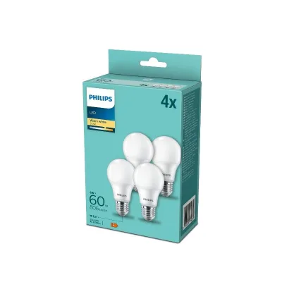 PHILIPS LIGHTING POS SPECIAL PACK 60W E27 CONF4 929002306204