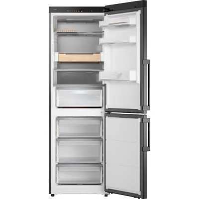 Asko Frigorifero combinato a libera installazione RFC 586 KNBB1 - Logic finitura black steel da 60 cm