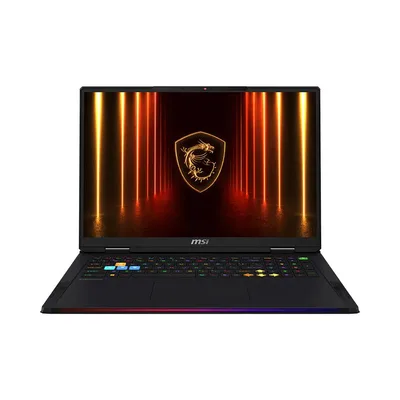 MSI RAIDER 18 HX AI A2XWJG-854XIT 18" UHD+ MINI LED 120Hz INTEL CORE ULTRA 9 285XH RAM 32GB-SSD 2TB NVMe-NVIDIA GEFORCE RTX 5090