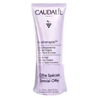 CAUDALIE VINOTHERAPIST CREMA RIPARATRICE MANI E UNGHIE 2X75ML