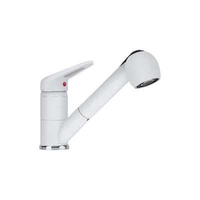 Franke: Miscelatore monocomando Novara Plus Doccia 115.0470.669 finitura bianco