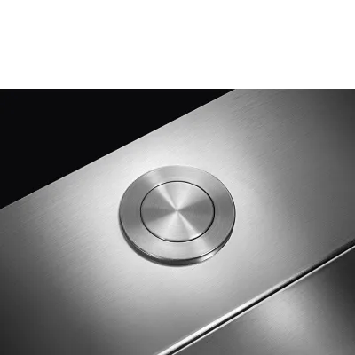 Smeg Kit piletta automatica KITPUSH in acciaio inox da 7.9x7.9 cm