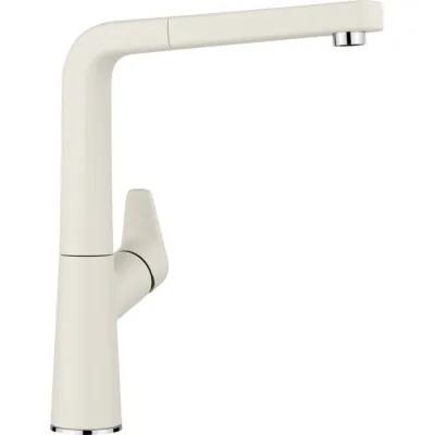 Blanco Miscelatore monocomando con doccetta estraibile AVONA-S 1526929 finitura soft white