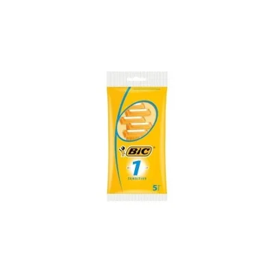 Bic Sensitive 1 Confezione da 5 Rasoi Monouso a 1 Lama 838521