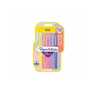 PAPERMATE AST6 PENNE FLAIR PASTEL COL ASS 2137276