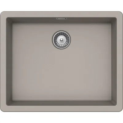 Schock Lavello una vasca BROOKLYN N100L BYKN100LA42 finitura grigio tortora da 55.6x45.6 cm