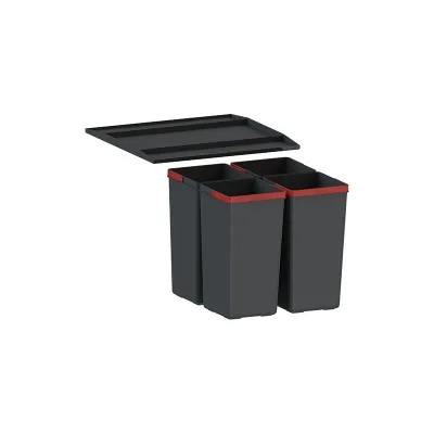 Franke Unità raccolta differenziata Easysort 450-0-4 121.0494.191 da 45 cm (4 bidoni)