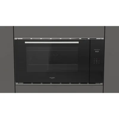 Fulgor Forno compatto elettronico multifunzione Plano FCO 9013 TM BK/2 finitura vetro nero da 90 cm
