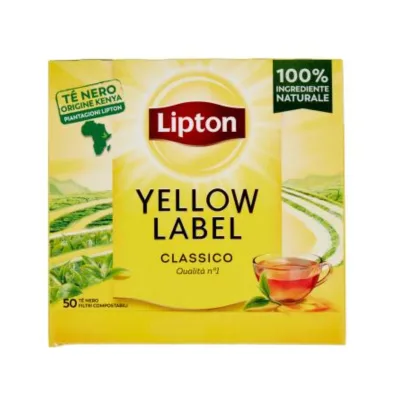 Lipton Yellow Label Classico 50 Filtri 75g