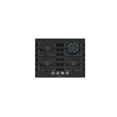 Siemens Piano cottura a gas EN6B6HK40 finitura vetro nero da 60 cm