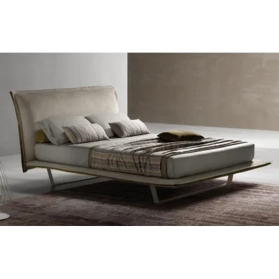 Samoa Letto matrimoniale HONEY AUTOPORTANTE imbottito senza contenitore da 198x225/235 cm