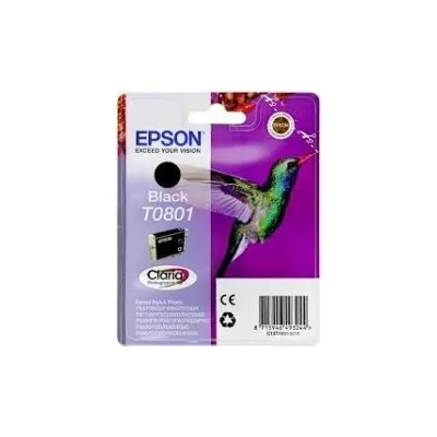 CARTUCCIA ORIGINALE EPSON STYLUS R265 R360 R560 NERO T0801 C13T08014011
