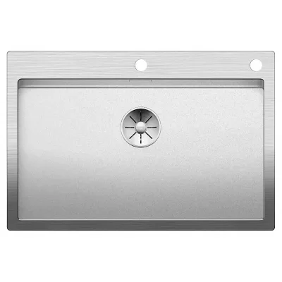 PRONTA CONSEGNA - Blanco | Lavello una vasca CLARON 700-IF/A 1523394 in acciaio inox Durinox da 76x51 cm - Sopratop/Filotop