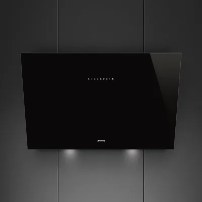 Smeg S Cappa a parete KV394N finitura vetro nero da 90 cm - IN PROMOZIONE FINO AL 6/07