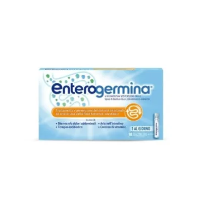 ENTEROGERMINA 10 FLACONI 4 MILIARDI 5ML