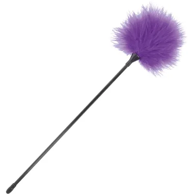 Frustino Ticler tintillatore piume circa 42 cm fetish bondage BDSM sadomaso