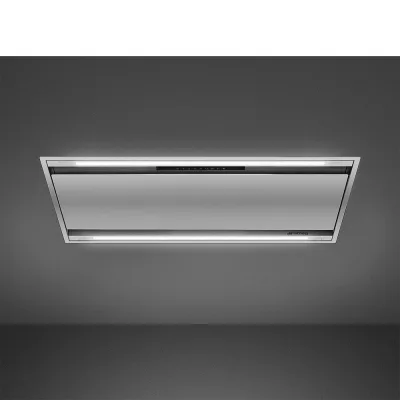 Smeg S Cappa aspirante a soffitto KLT9L4X finitura acciaio inox da 90 cm