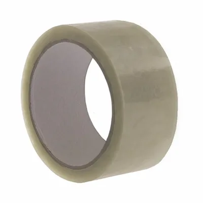 Nastro adesivo da imballaggio 85% PET riciclato Trasparente - lungo 132mt, largo 50mm, spesso 37 micron, 36 pz