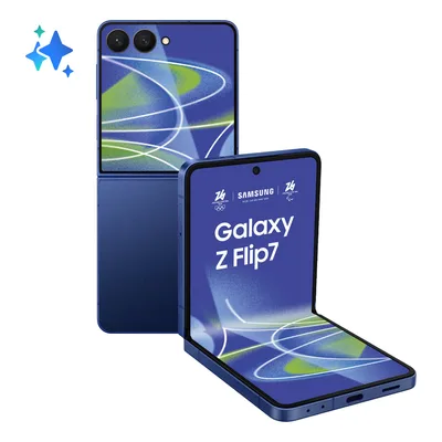 SAMSUNG F766 GALAXY Z FLIP7 5G DUAL SIM 6.8" OCTA CORE 512GB RAM 12GB 5G ITALIA BLUE SHADOW